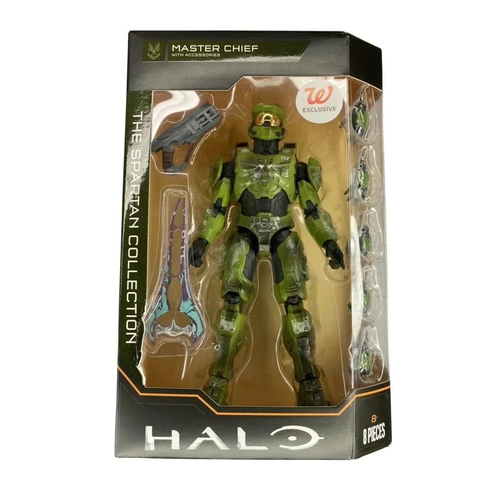 Halo Master Chief Spartan Collection Action Figure‎ Walgreens Exclusive New